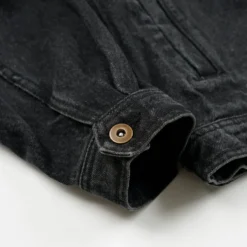 Frizmworks - Veste Washed Denim Trucker - Noir
