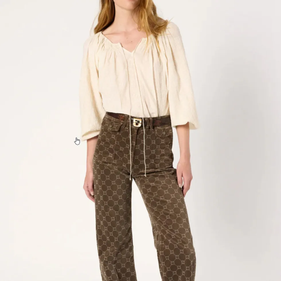 Gerard Darel - Blouse Aglae - Ecru