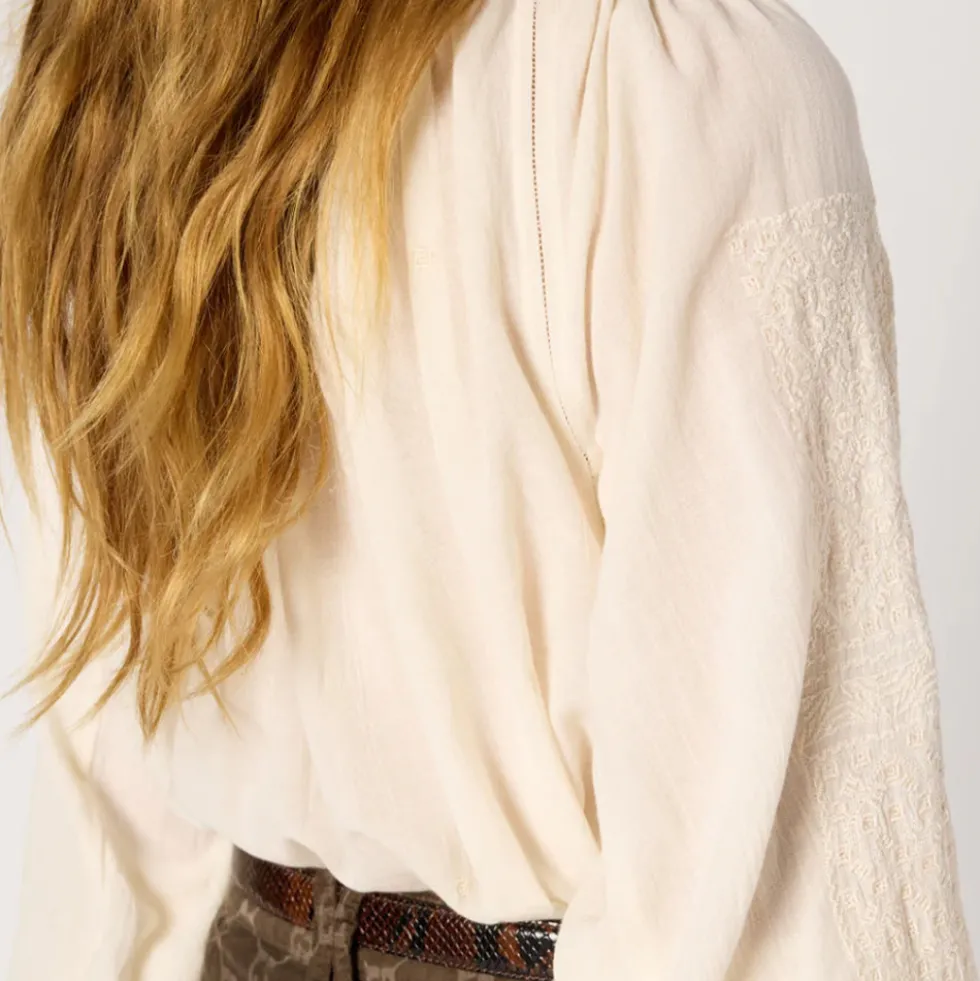Gerard Darel - Blouse Aglae - Ecru