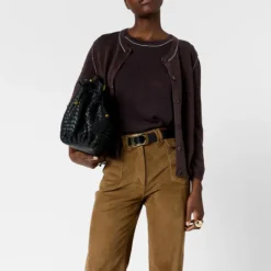 Gerard Darel - Gilet Lorys - Marron