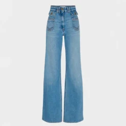 Gerard Darel - Jean flare Anna - Blue Jeans