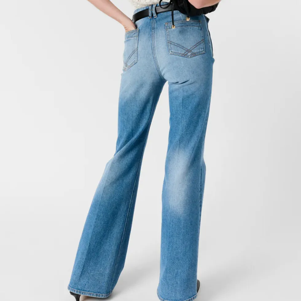 Gerard Darel - Jean flare Anna - Blue Jeans