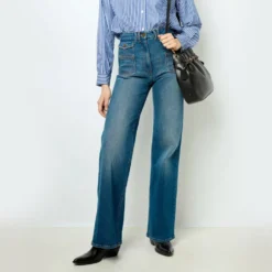 Gerard Darel - Jean flare Anna - Denim Brut