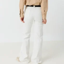 Gerard Darel - Jean flare Anna - Optic White