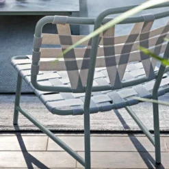 Gervasoni - Fauteuil Inout n°856 - Oxido Gris