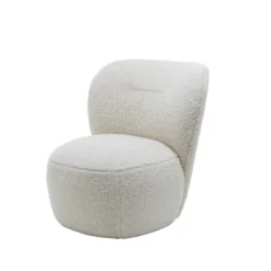 Gervasoni - Fauteuil Loll 07 F - Blanc