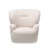 Gervasoni - Housse de fauteuil Loll n°09G - Lin Blanc
