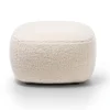 Gervasoni - Housse de pouf Loll n°08 - Lin Blanc