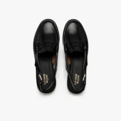 GH Bass - Mocassins Weejun Penny Slingback - Noir