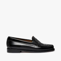 GH Bass - Mocassins Weejun Penny Weave - Noir
