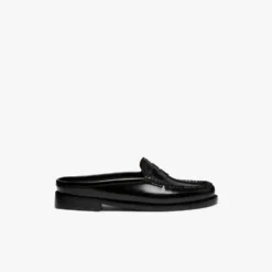 GH Bass - Mocassins Weejun Penny Slide - Noir