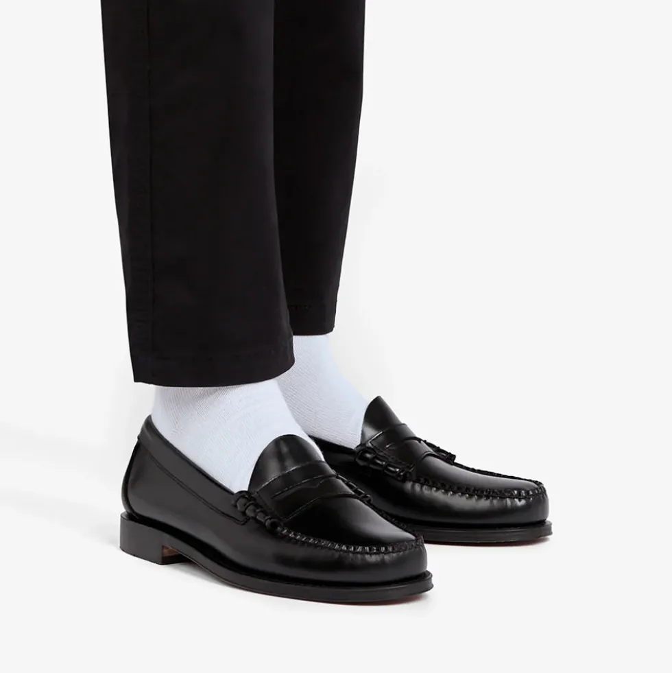 GH Bass - Mocassins Weejuns Larson Penny - Noir