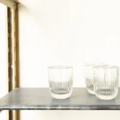 Gobelet en verre pressé - Ouessant