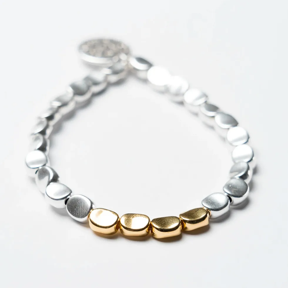 Gottlob - Bracelet Edition N° 5 - Argent & Or