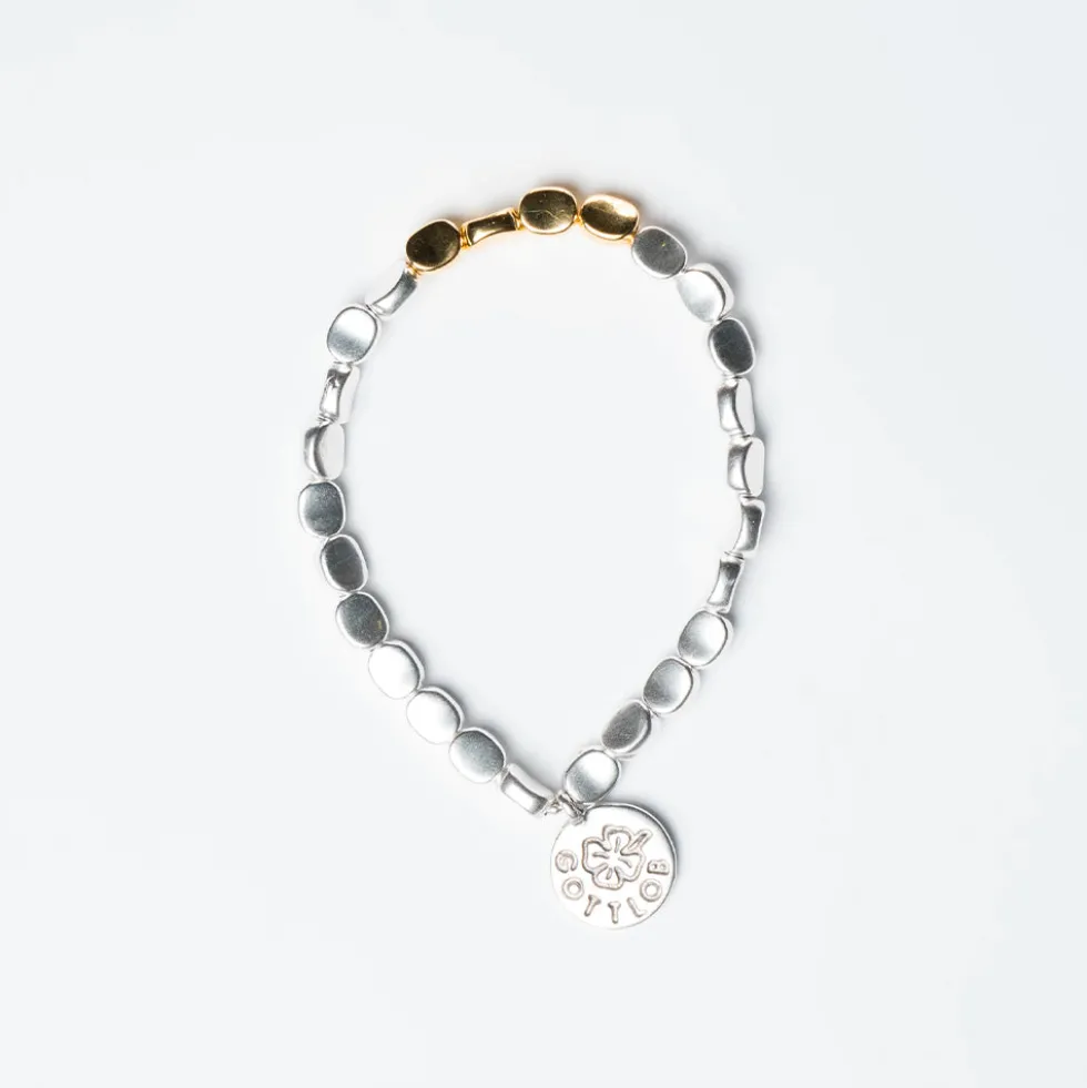 Gottlob - Bracelet Edition N° 5 - Argent & Or