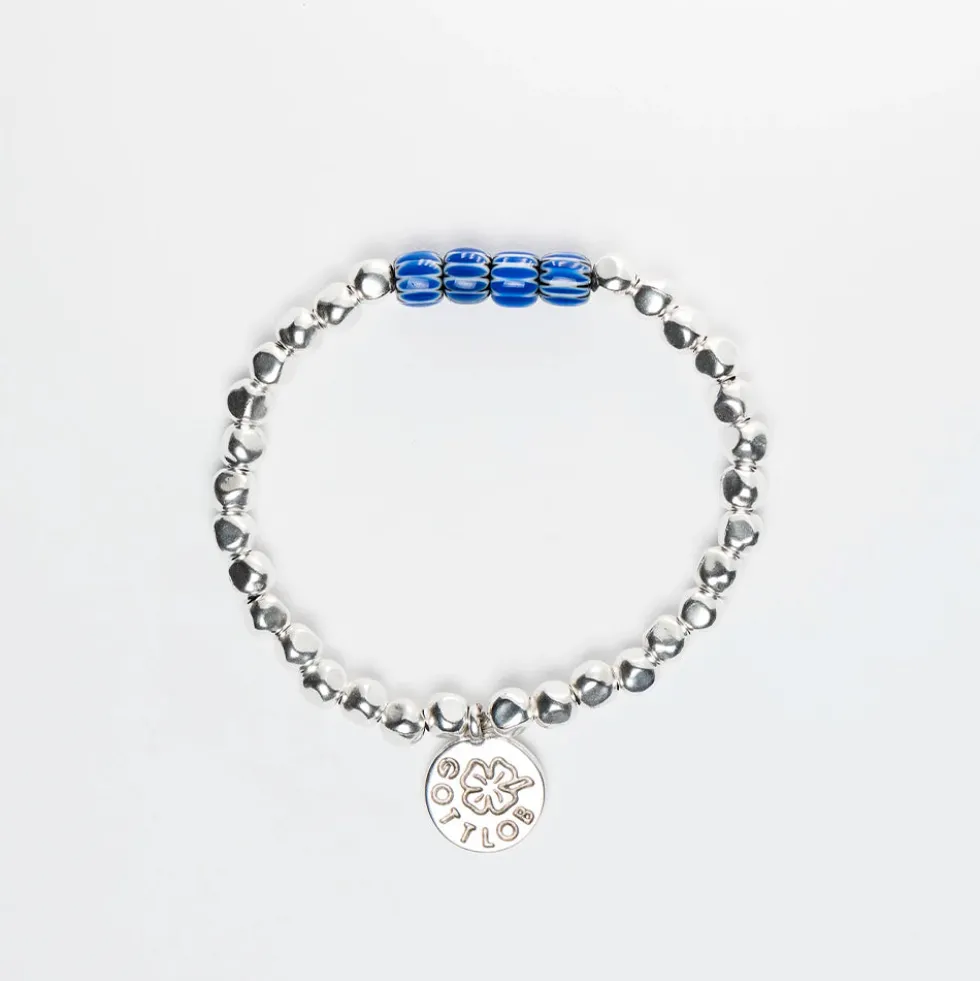 Gottlob - Bracelet Edition N° 2 - Bleu et Blanc