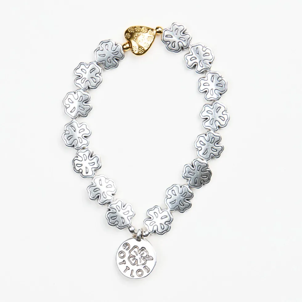 Gottlob - Bracelet Edition N° 3 - Silver Gold Heart