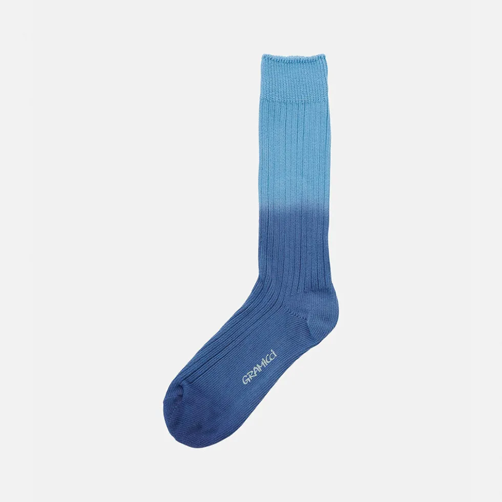Gramicci - Chaussettes Dip Dye - Aqua