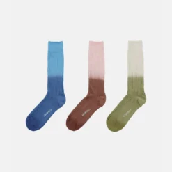 Gramicci - Chaussettes Dip Dye - Aqua