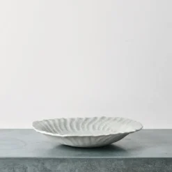Grande assiette creuse - Céladon