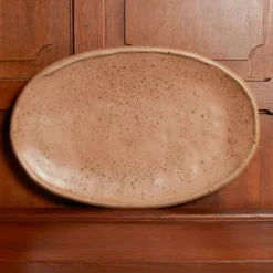 Grand plat Nativia - Moutarde