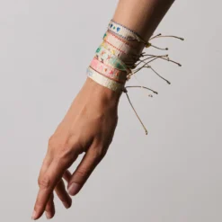 Guanabana x Merci - Bracelet Cœur - Jaune