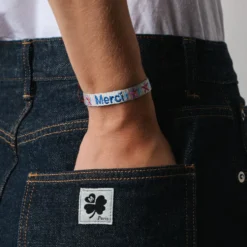 Guanabana x Merci - Bracelet Etoiles - Mauve
