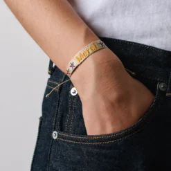 Guanabana x Merci - Bracelet Etoiles - Violet