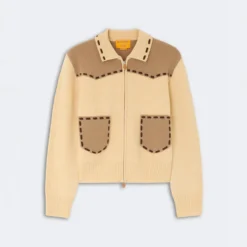 Guest In Residence - Veste Saddle Up - Butter & Camel