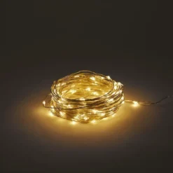 Guirlande lumineuse 12 m - 120 LED - Argent
