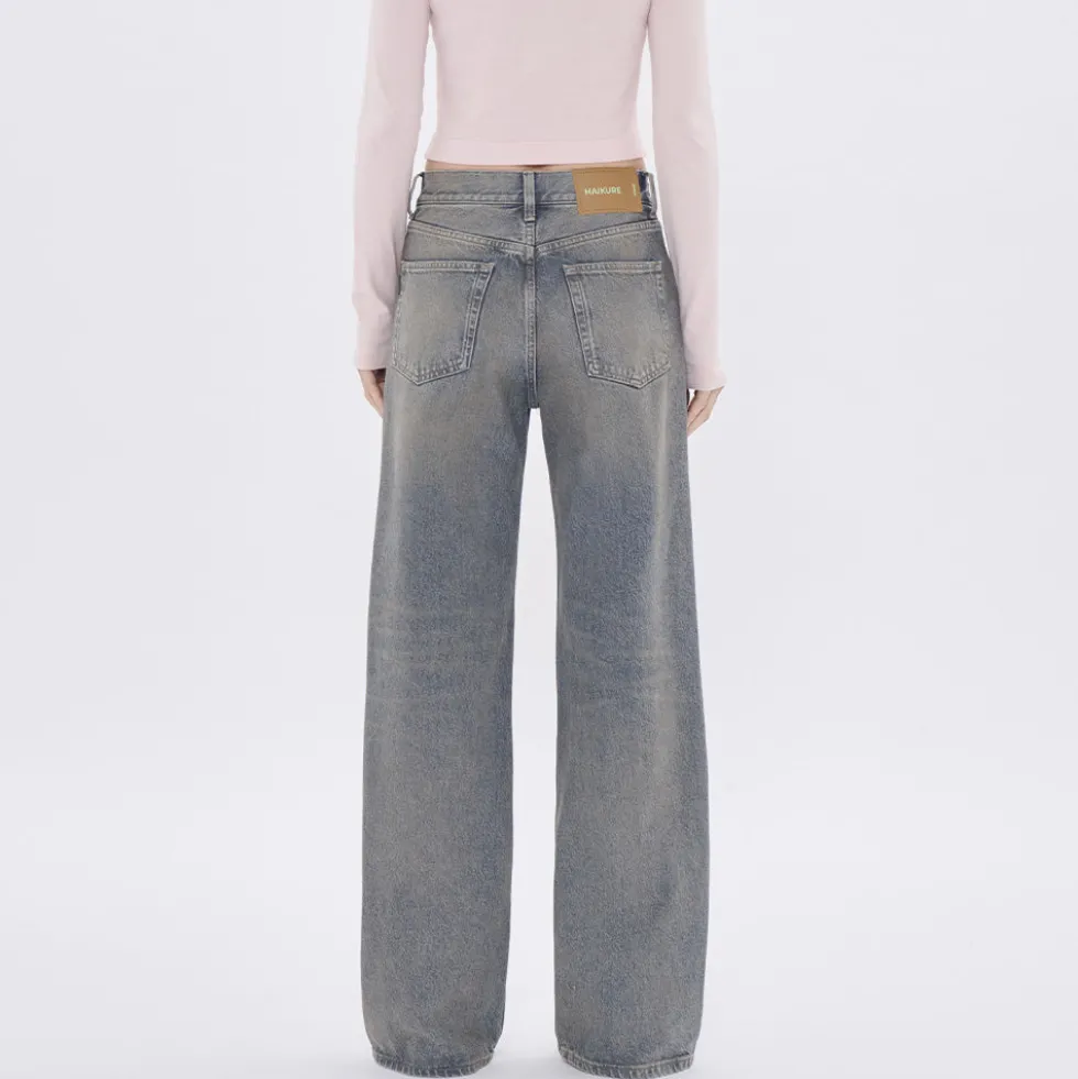 Haikure - Jeans Korea - Bleu Ziggy
