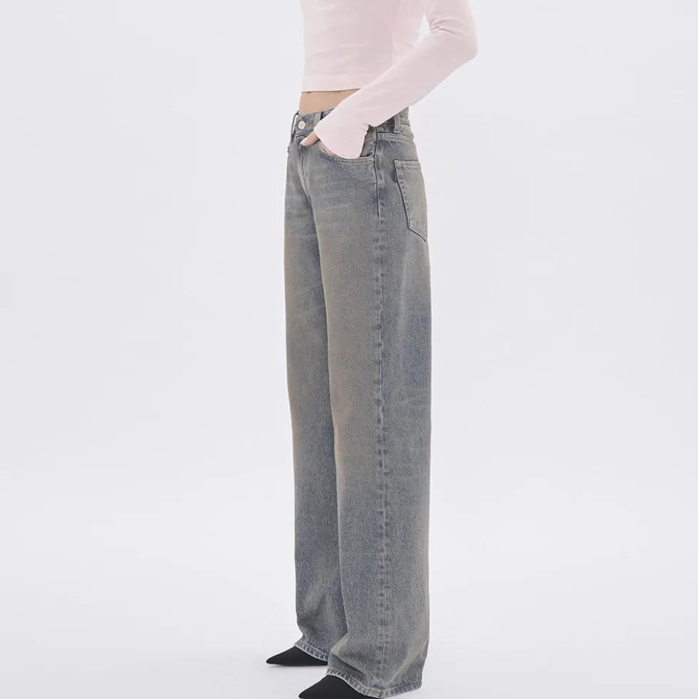 Haikure - Jeans Korea - Bleu Ziggy