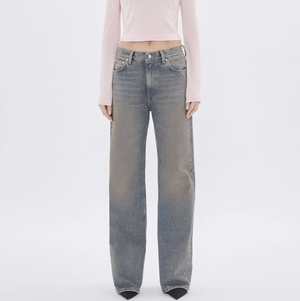 Haikure - Jeans Korea - Bleu Ziggy