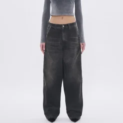 Haikure - Jeans Sibilla - Noir Vintage