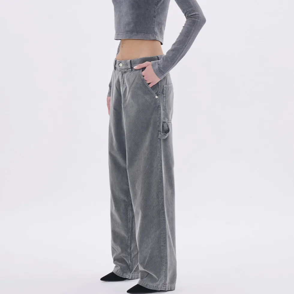 Haikure - Jeans Sibilla Velvet Pier - Gris