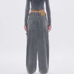 Haikure - Jeans Sibilla Velvet Pier - Gris