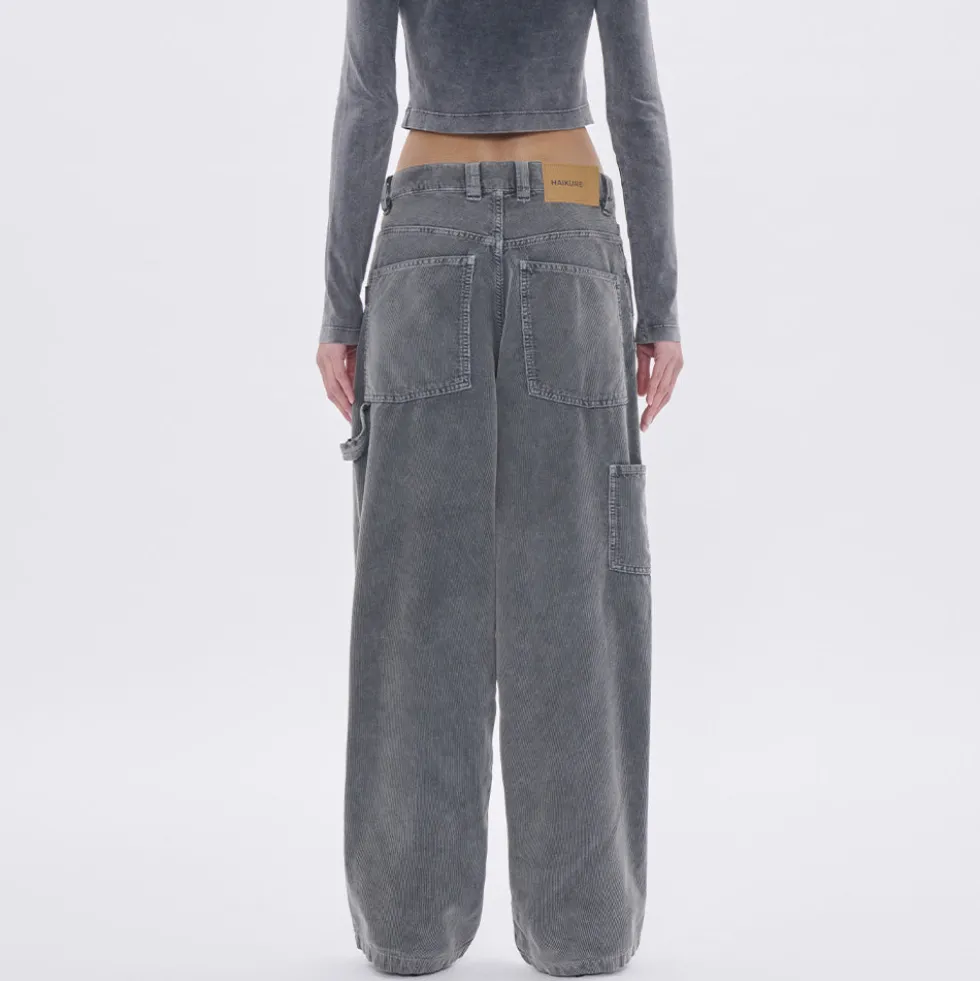 Haikure - Jeans Sibilla Velvet Pier - Gris