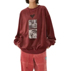 Halfway Native - Sweat Amor Velour - Bordeau
