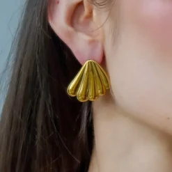 Harpie - Boucles d'oreilles Clea - Or