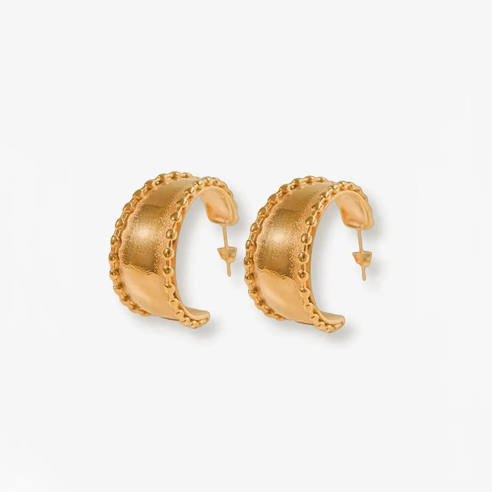 Harpie - Boucles d'oreilles Eda - Or