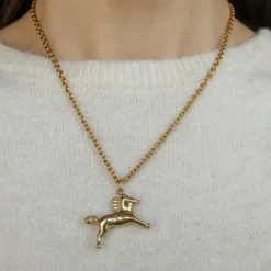 Harpie - Collier Pegase - Or