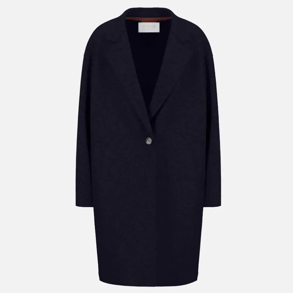 Harris Wharf London - Manteau Oversize - Marine