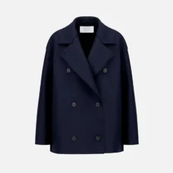 Harris Wharf London - Manteau Peacoat Oversized - Marine