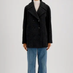 Harris Wharf London - Manteau Sailor - Anthracite