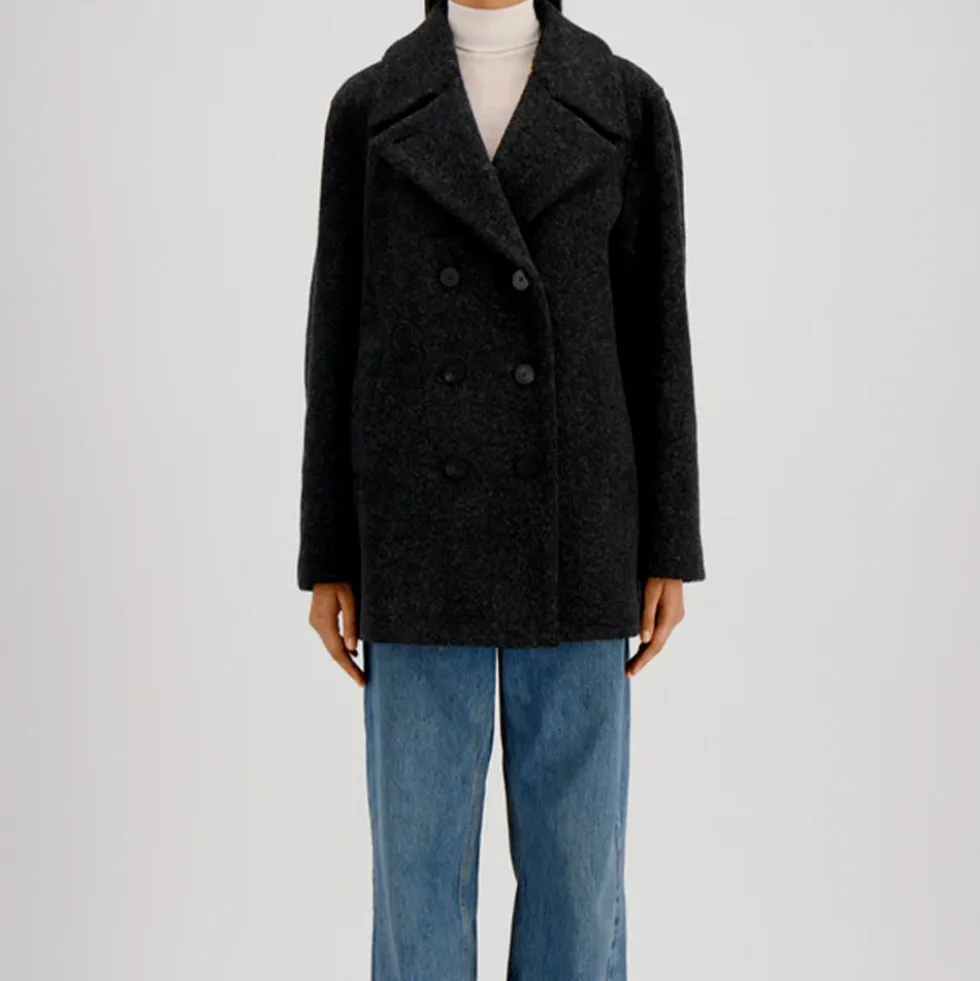 Harris Wharf London - Manteau Sailor - Anthracite