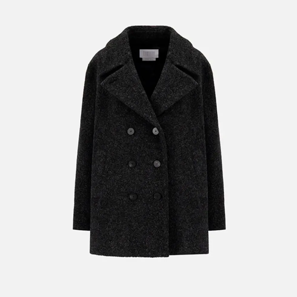 Harris Wharf London - Manteau Sailor - Anthracite