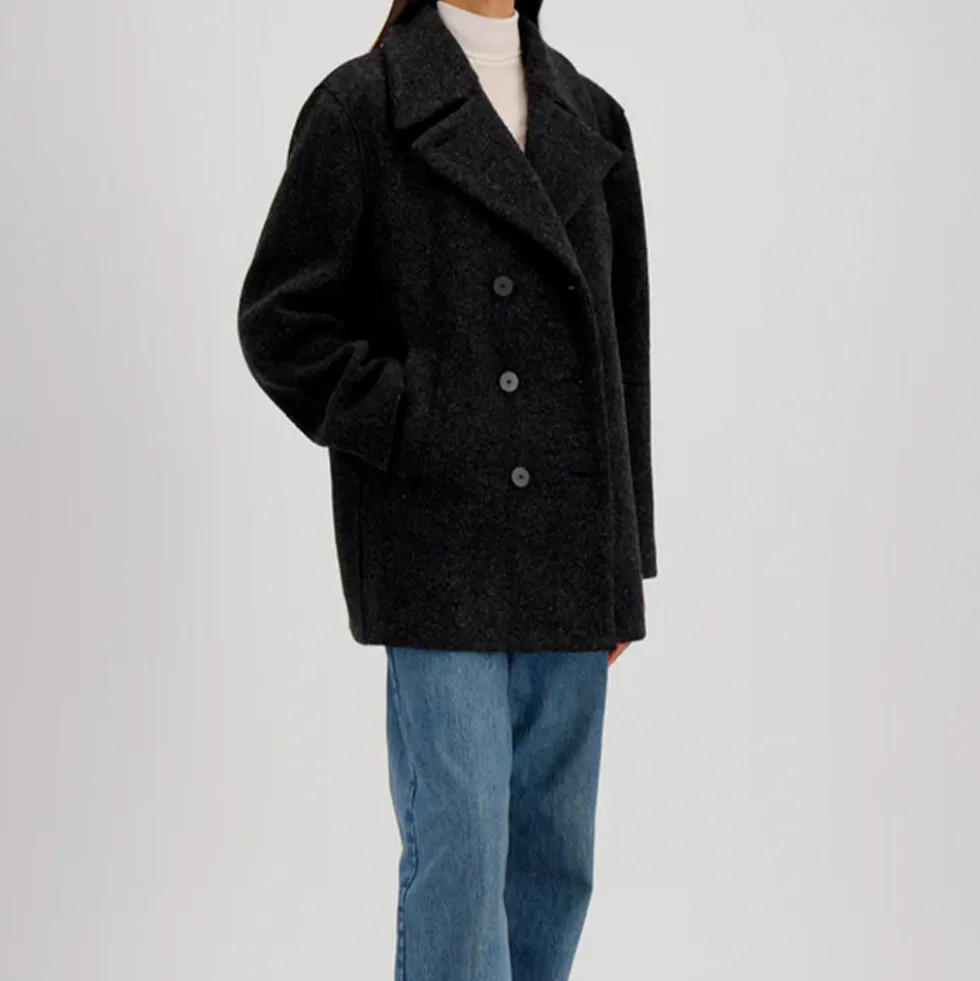 Harris Wharf London - Manteau Sailor - Anthracite