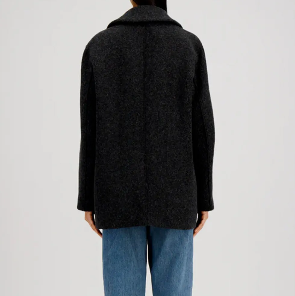 Harris Wharf London - Manteau Sailor - Anthracite