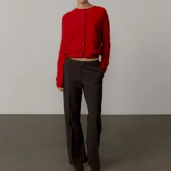 HERSKIND - Cardigan Roselle - Rouge
