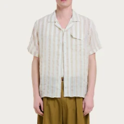 Homecore - Chemise Guarda Lotie - Beige Stripes